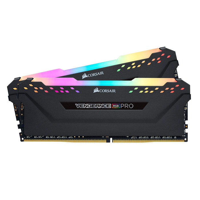 رم دسکتاپ کارکرده کورسیر DDR4 مدل CORSAIR 32G 3600Mhz RGB PRO CL18 2x16